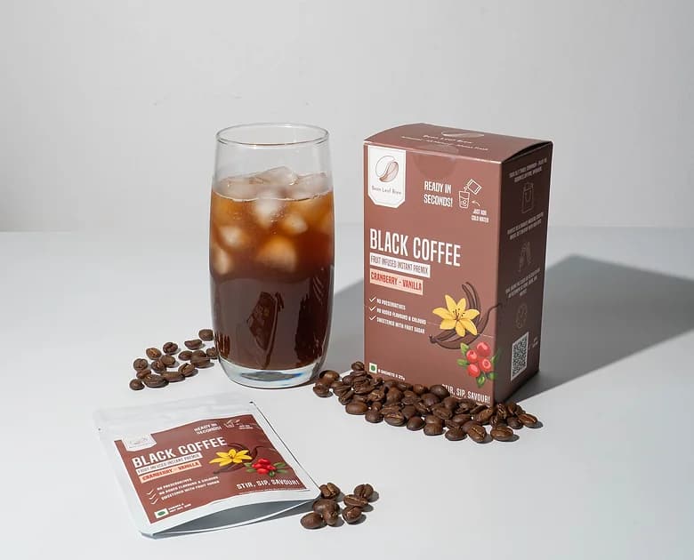 Black Coffee Premix - Cranberry Vanilla